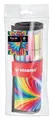 Prémium szálas jelölő - STABILO Pen 68 - ARTY - 25 db-os görgőskészlet