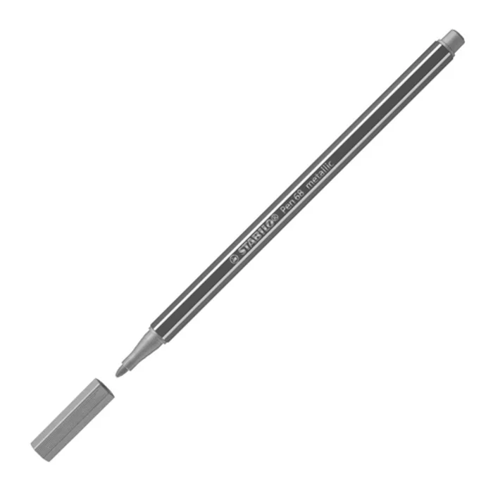 Termék főképe Prémiový vláknový metalický fix - STABILO Pen 68 metallic - 1 ks - metalická světle zelená
