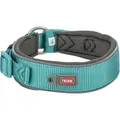 Következő termékkép PREMIUM obojek EXTRA široký, aqua/grafit S-M: 33-42 cm/35 mm