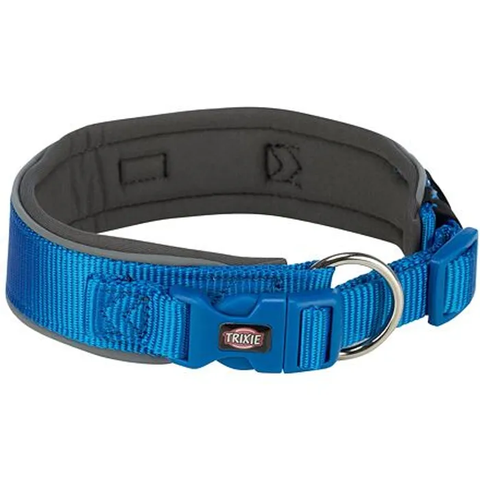 Termék főképe PREMIUM obojek extra široký, královská modrá/grafit XS-S: 27-35 cm/25 mm