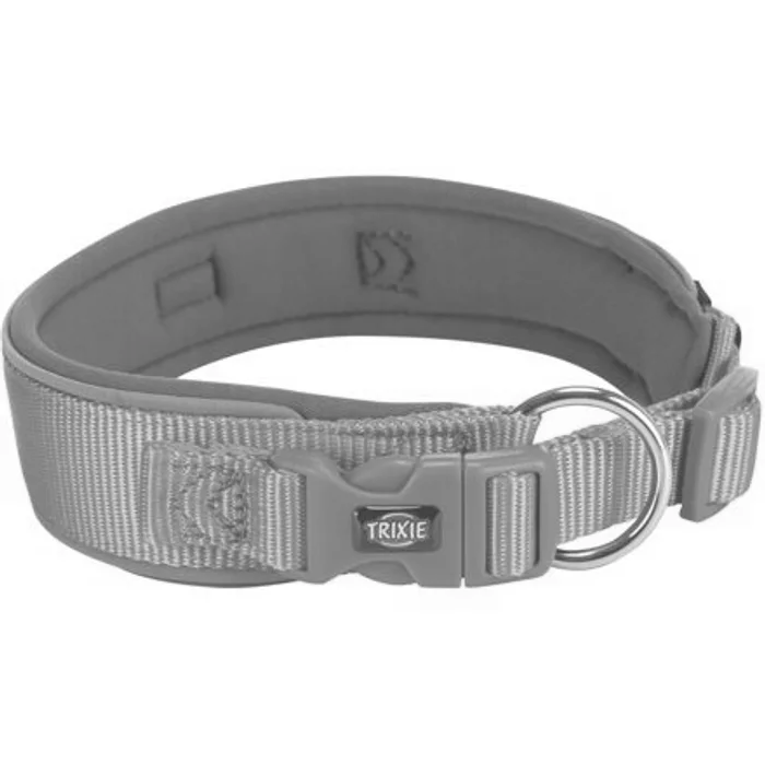 Termék főképe PREMIUM obojek extra široký, oceán/grafit S-M: 33-42 cm/35 mm