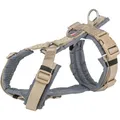 Prémium trekking hám, homok/grafitM-L: 62-74 cm/25 mm