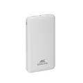 Következő termékkép VA2010 hordozható töltő powerbank, fehér, 2 db, USB, 10000 mAh, RIVACASE