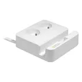 Következő termékkép Túlfeszültség elleni védelem, 2 aljzat, fehér, Logo, 3x USB, táblagép állvánnyal, mobiltelefon