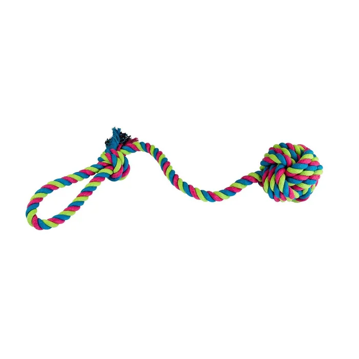 Termék főképe Přetahovadlo HipHop bavlněný míč, červeno,modro,zelená 58cm, 300g