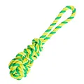 Következő termékkép Húzólabda HipHop csomós pamuttal 23 cm / 90 g lime zöld