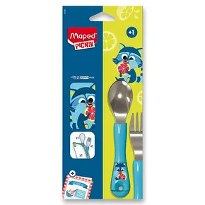 Maped Miniz Raccoon evőeszközkészlet 2 db
