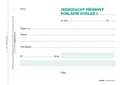 Következő termékkép Příjmový doklad A6, jednoduchý, 100 listů 1067