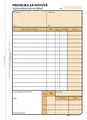 Következő termékkép Prodejka za hotové A5, samopropisovací, 100 listů 1088