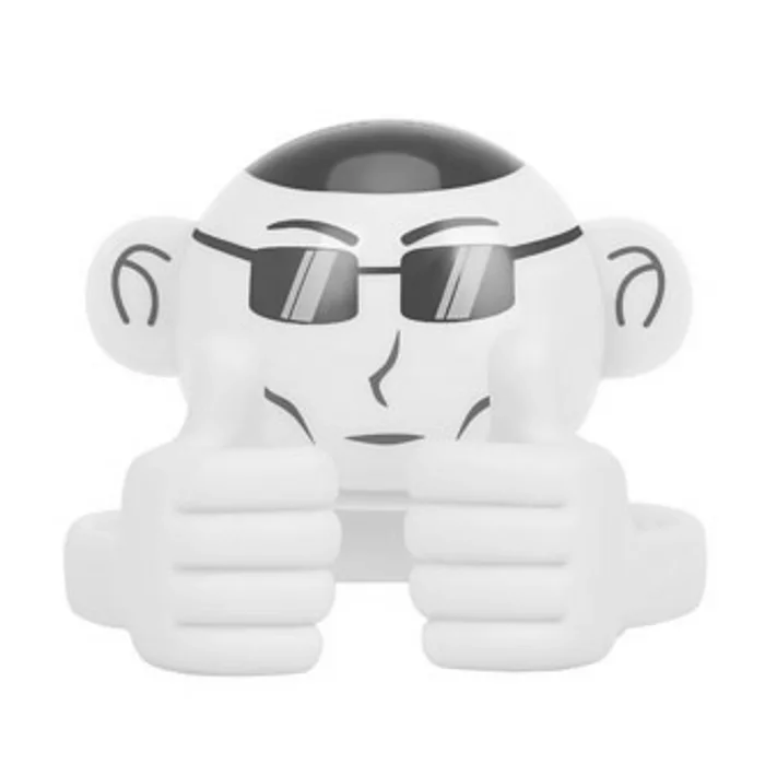 Termék főképe Promate Bluetooth reproduktor Ape, Li-Ion, 1.0, 3W, bílý, ,pro děti, držák telefonu