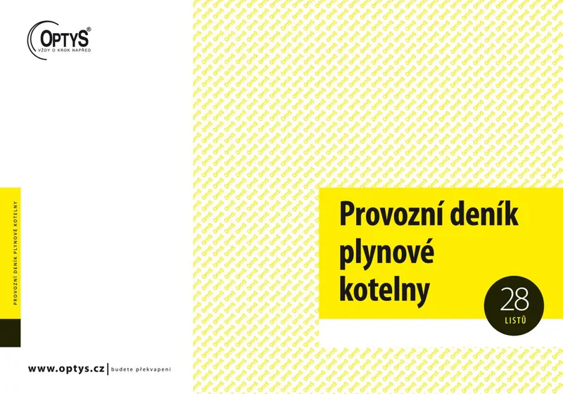 Termék főképe Provozní deník plynové kotelny A4 1241