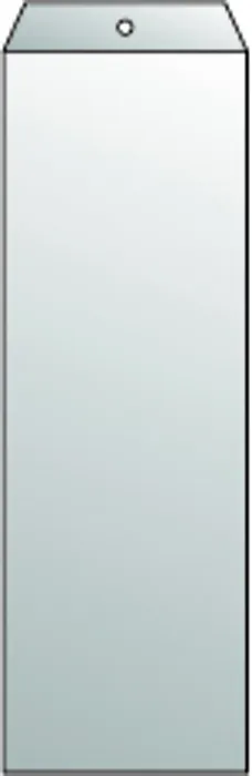 Termék főképe Průhledný obal 112x326 mm skladové karty, 120mic. [100 ks]