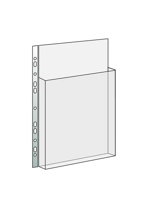 Termék főképe Průhledný obal na katalogy PVC eurozávěs, kapsa do2/3 165mic. [10 ks]