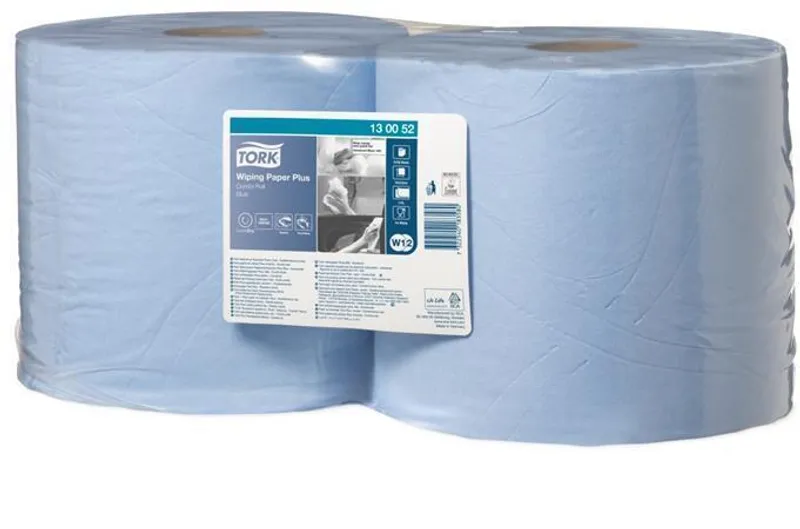 Termék főképe Průmyslová papírová utěrka Tork 130052 Plus Advanced 420 malá role modrá [1 ks]