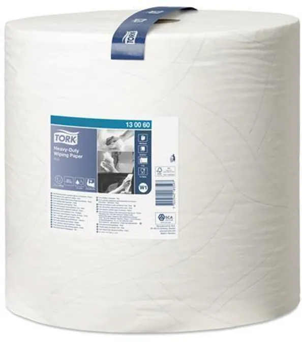 Termék főképe Průmyslová papírová utěrka Tork 130060 Heavy Duty Advanced 430 velká role bílá [1 ks]