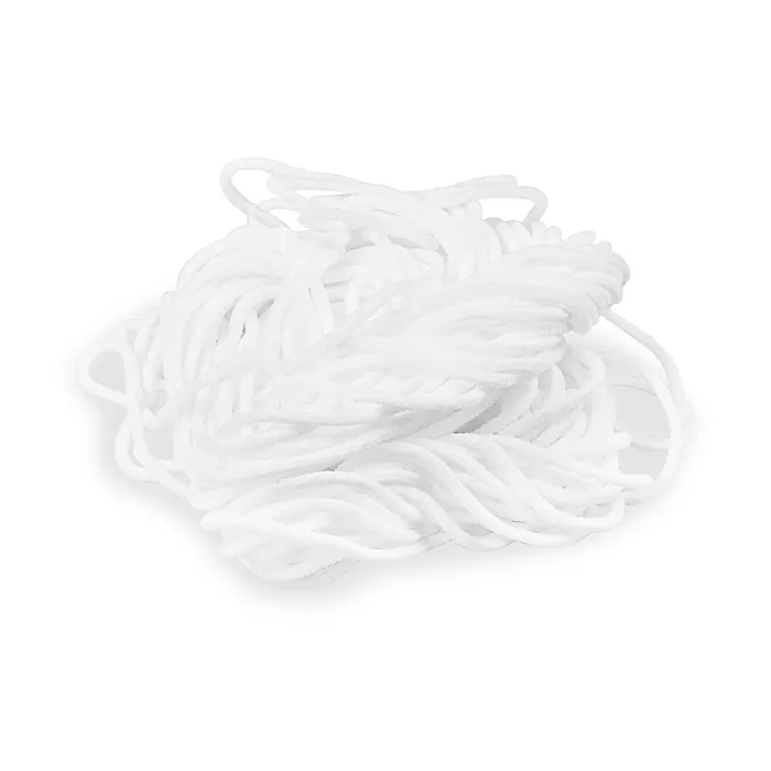 Termék főképe Pruženka k výrobě roušek, bílá (10 m, průměr 2 mm) [1 ks]