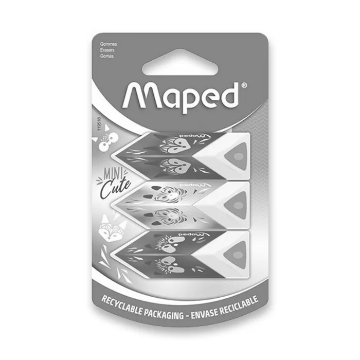 Termék főképe Pryž Maped Pyramid Mini Cute 3 ks