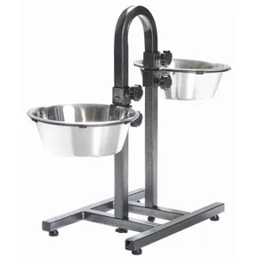Dog bar - állítható tálmagasság, 2x 2,8l/24cm tál