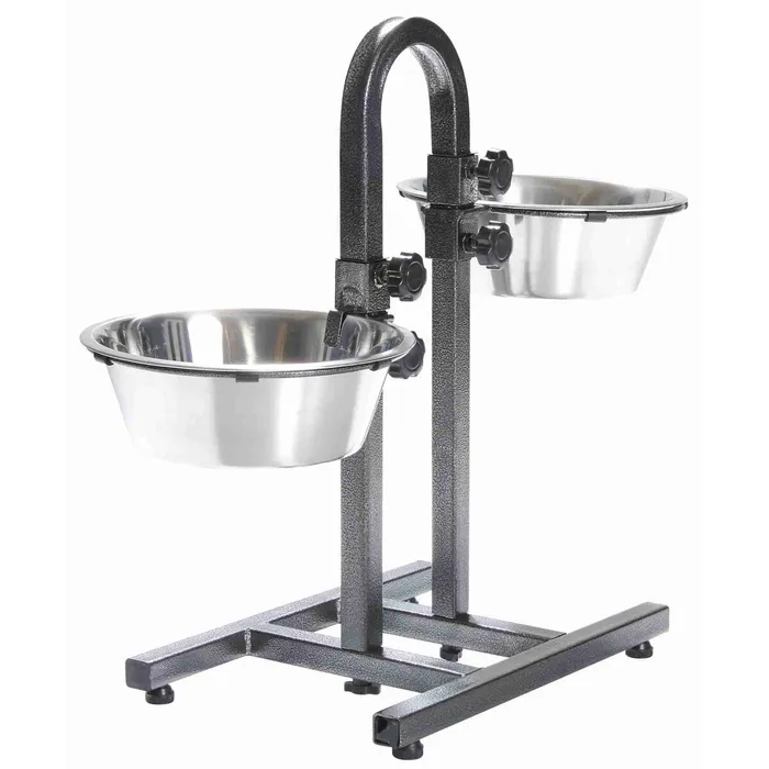 Termék főképe Psí bar - nastavitelná výška misek, 2x miska 2,8l/24cm