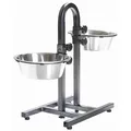Következő termékkép Dog bar - állítható tálmagasság, 2x 2,8l/24cm tál