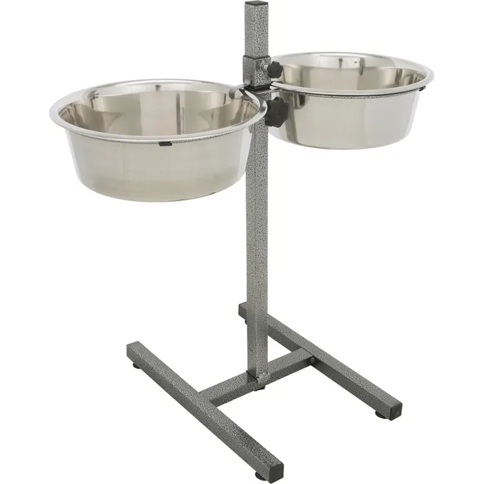 Termék főképe Psí bar, výška 60cm, 2x miska 4,5l/28cm