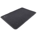PVC szőnyeg manccsal, szürke WC-hez 40 x 60 cm