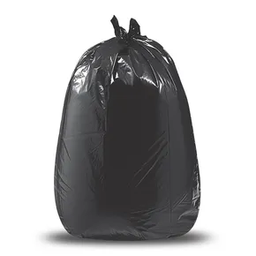 Törmelékgyűjtő zsák (LDPE) 100µm fekete 70 x 110 cm 120L [10 db]