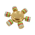 Rainbow Fidget Spinner - 6,0 cm, sárgaréz