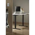 Asztalváz, elektromosan állítható magasságú, hatótáv 500 mm, ütközésgátló rendszer, fekete, 100 k