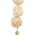 Következő termékkép Rattan golyók haranggal 3 db, függő, 24 cm