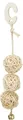 Következő termékkép Rattan golyók haranggal 3 db, függő, 24 cm