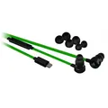 Razer Hammerhead iOS-hez, fejhallgató mikrofonnal, hangerőszabályzó, fekete, villám