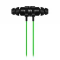 Razer Hammerhead iOS-hez, fejhallgató mikrofonnal, hangerőszabályzó, fekete, villám