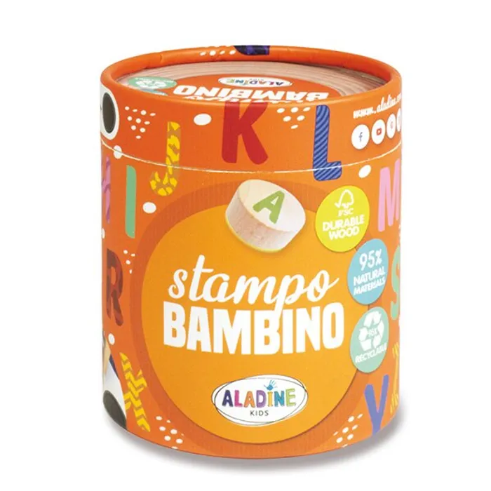 Termék főképe Razítka Aladine Stampo Bambino Abeceda, 28 ks