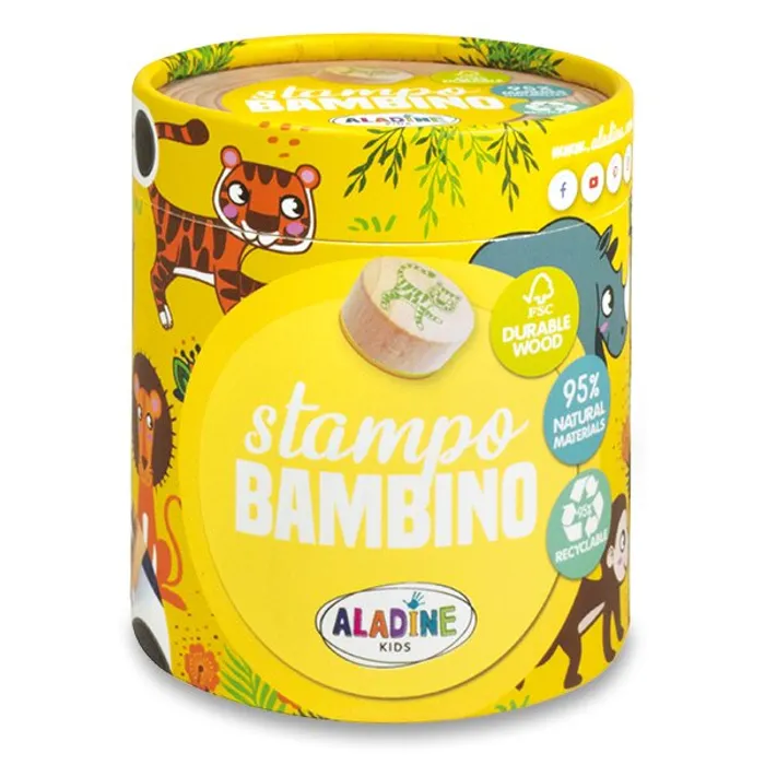 Termék főképe Razítka Aladine Stampo Bambino Safari, 8 ks