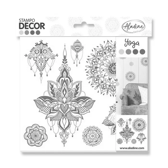 Termék főképe Razítka Aladine Stampo Decor Jóga, 7 ks