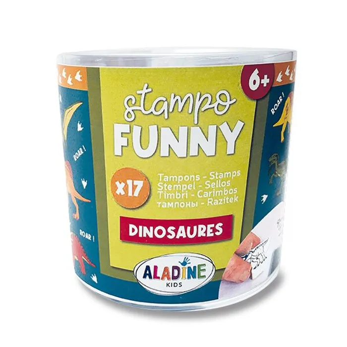 Termék főképe Razítka Aladine Stampo Funny Dinosauři, 17 ks