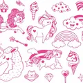 Következő termékkép Bélyegek Aladine Stampo Minos - Unicorns 18 bélyeg