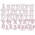 Következő termékkép Bélyegek Aladine Stampo Textil Alphabet Marina, 38 db