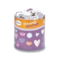 Stampo Scrap Heart bélyegek, 35 db