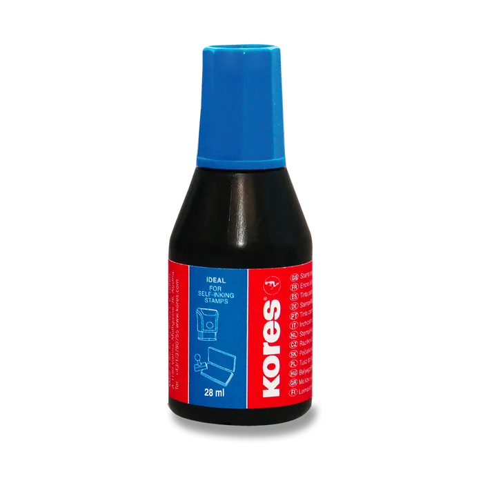 Termék főképe Razítkovací barva Kores - 28 ml modrá