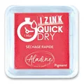 Bélyegzőpárna Aladine Izink Quick Dry piros