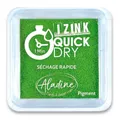Bélyegzőpárna Aladine Izink Quick Dry zöld