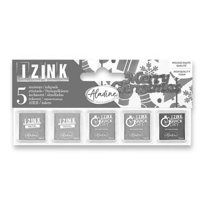 Termék főképe Razítkové barevné polštářky Izink vánoční barvy