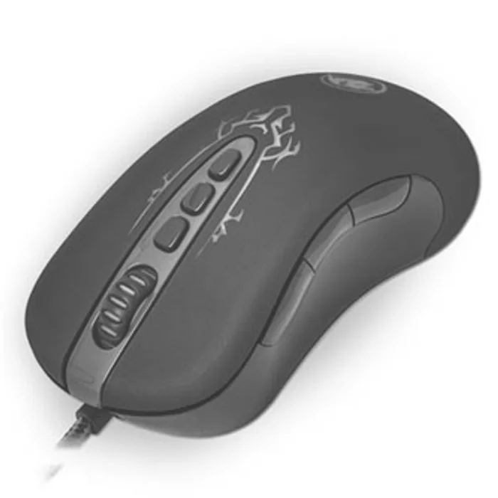 Termék főképe Redragon Myš Origin, 4000DPI, optická, 10tl., 1 kolečko, drátová USB, černo-červená, hern