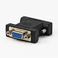 Következő termékkép Csökkentés, VGA–DVI, VGA (D-Sub) F-DVI (24+5) M, 0, fekete