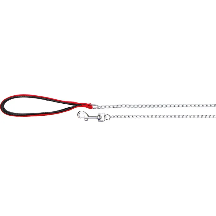 Termék főképe Řetízkové vodítko, červená L-XL: 1,00 m/4 mm