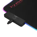 RGB egérpad, MG8, játék, fekete, 350 x 250 mm, 3 mm, Marvo, RGB háttérvilágítás