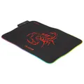 RGB egérpad, MG8, játék, fekete, 350 x 250 mm, 3 mm, Marvo, RGB háttérvilágítás