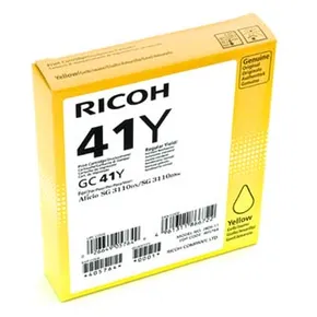 Ricoh eredeti gélpatron 405764, sárga, 2200 oldal, GC41HY, Ricoh AFICIO SG 3100, SG